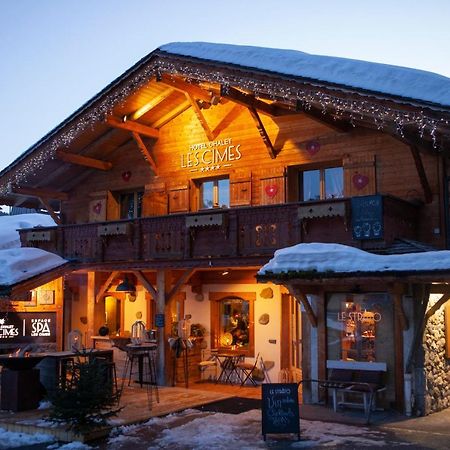 Chalet-Hotel Les Cimes Le Grand-Bornand Exteriér fotografie