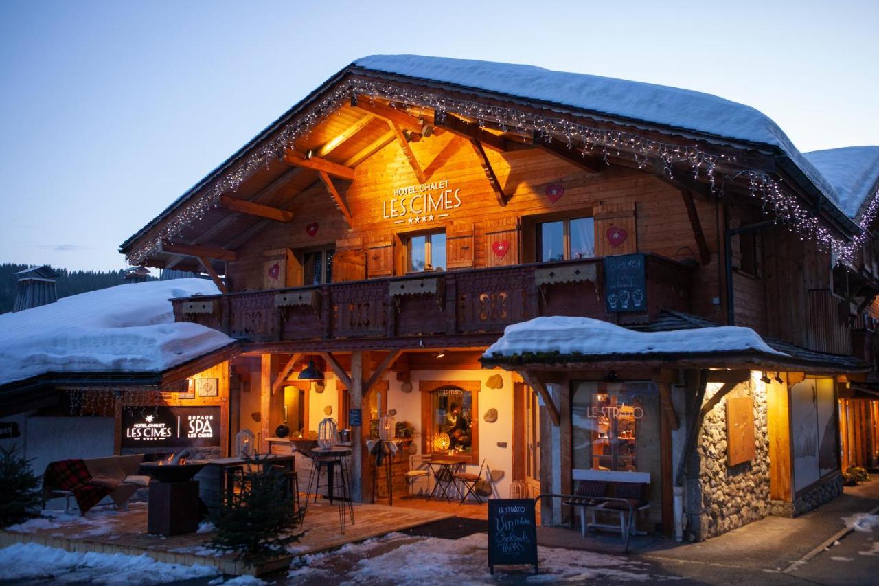 Chalet-Hotel Les Cimes Le Grand-Bornand Exteriér fotografie