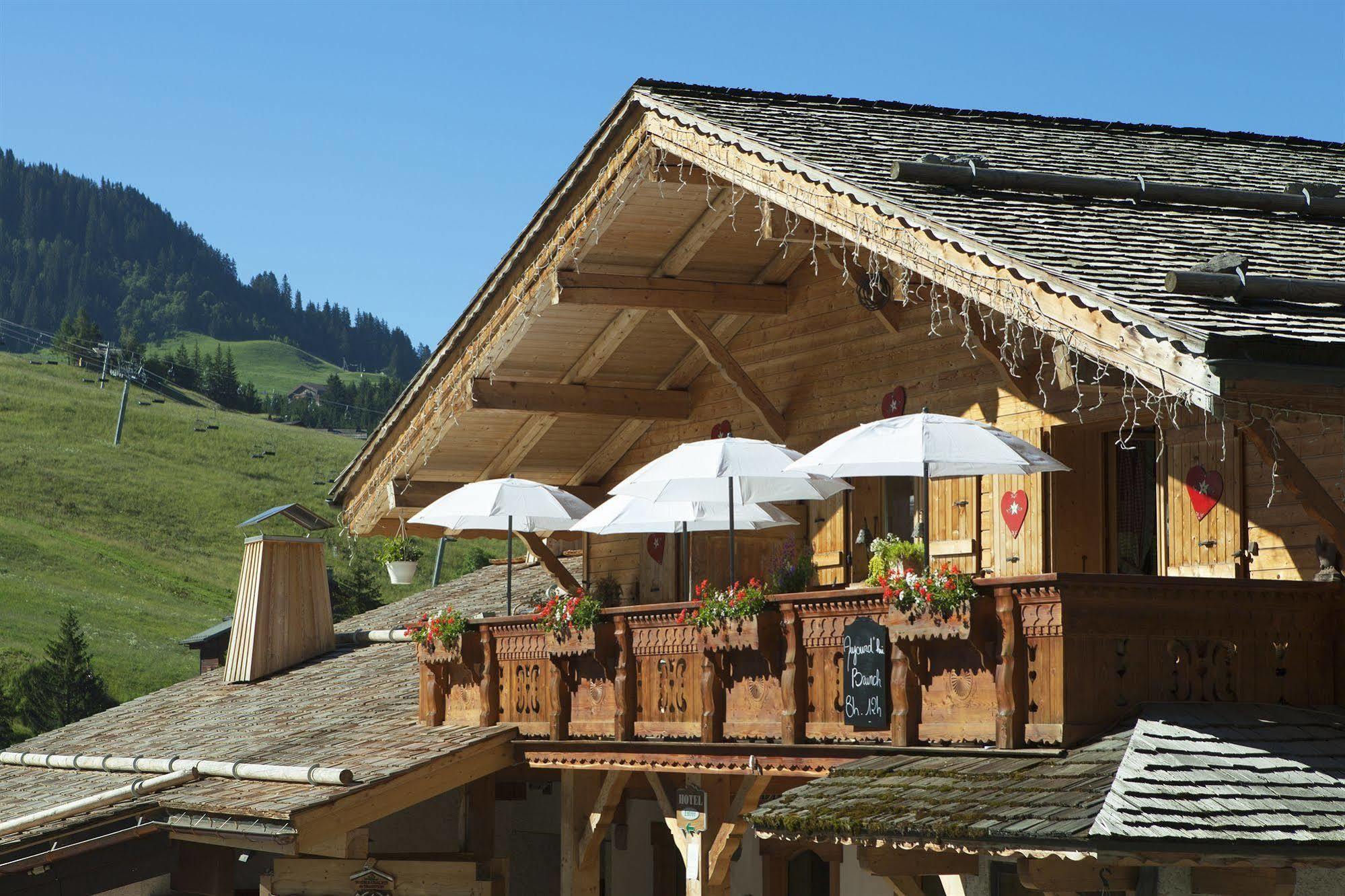 Chalet-Hotel Les Cimes Le Grand-Bornand Exteriér fotografie